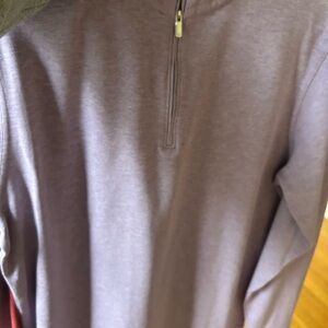 Men's Purple Half-Zip Sweater Peter Millar